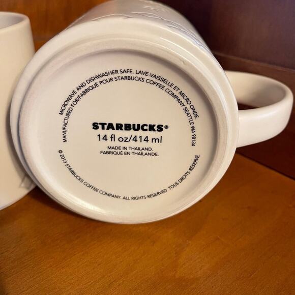 Starbucks ceramic mug set - Picture 3 of 4